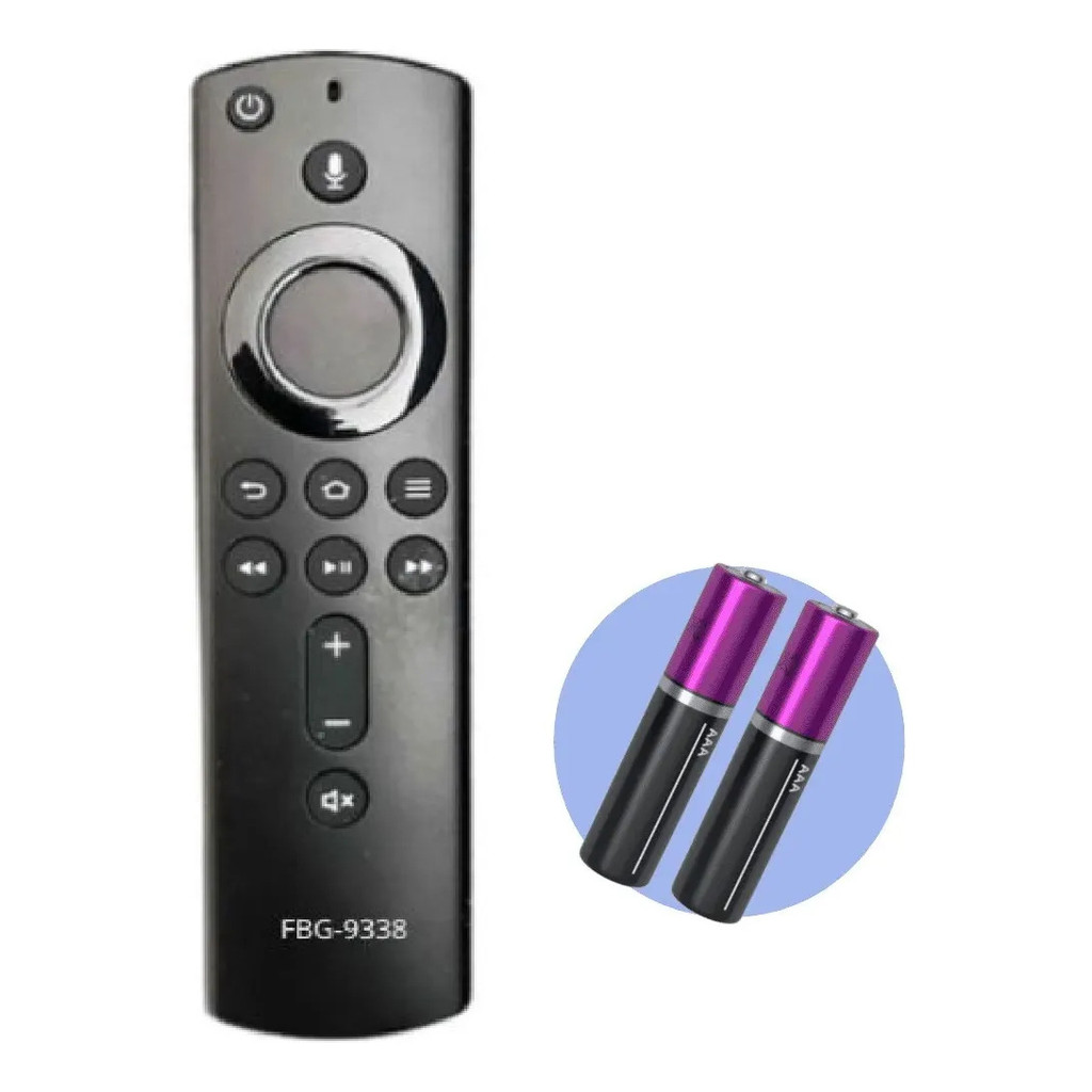 Controle Remoto Smart Compatível  Com Fire Stick Fbg- 9338