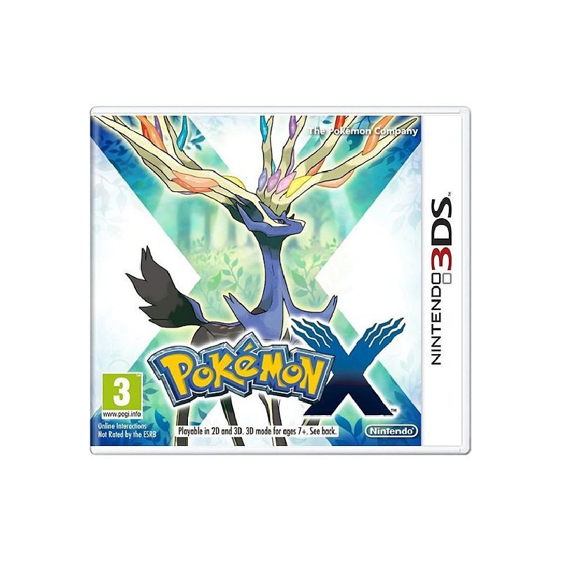 Jogo Pokémon X - Nintendo 3DS - Usado - Original