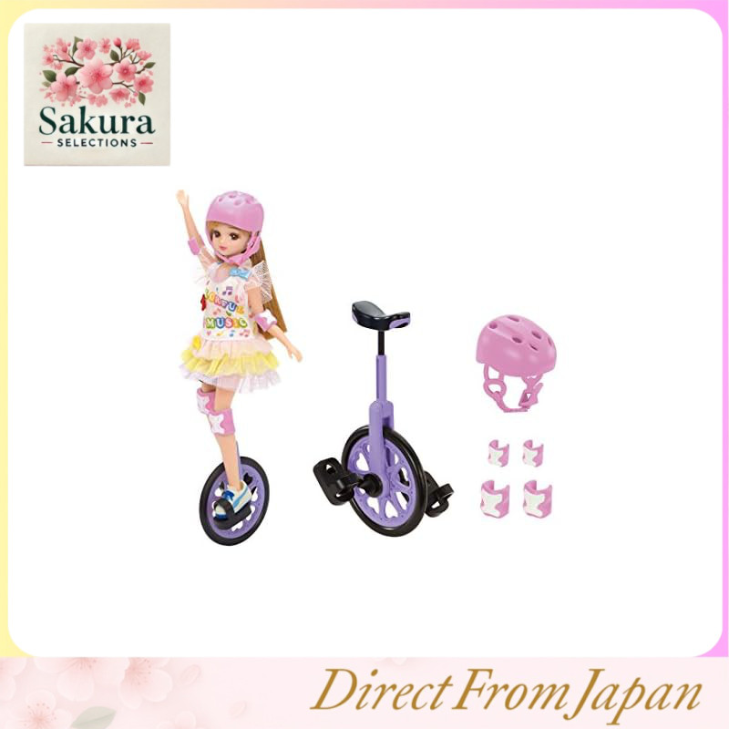 Licca-chan LG-07 Monociclo Roxo