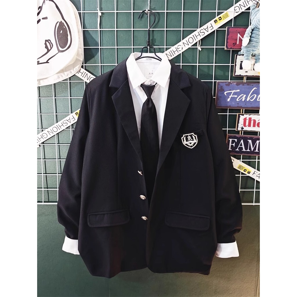 Japonês Retro estilo Preppy Blazer terno masculino High-End sentimento bonito Yuppie estilo britânico pequeno terno DK u