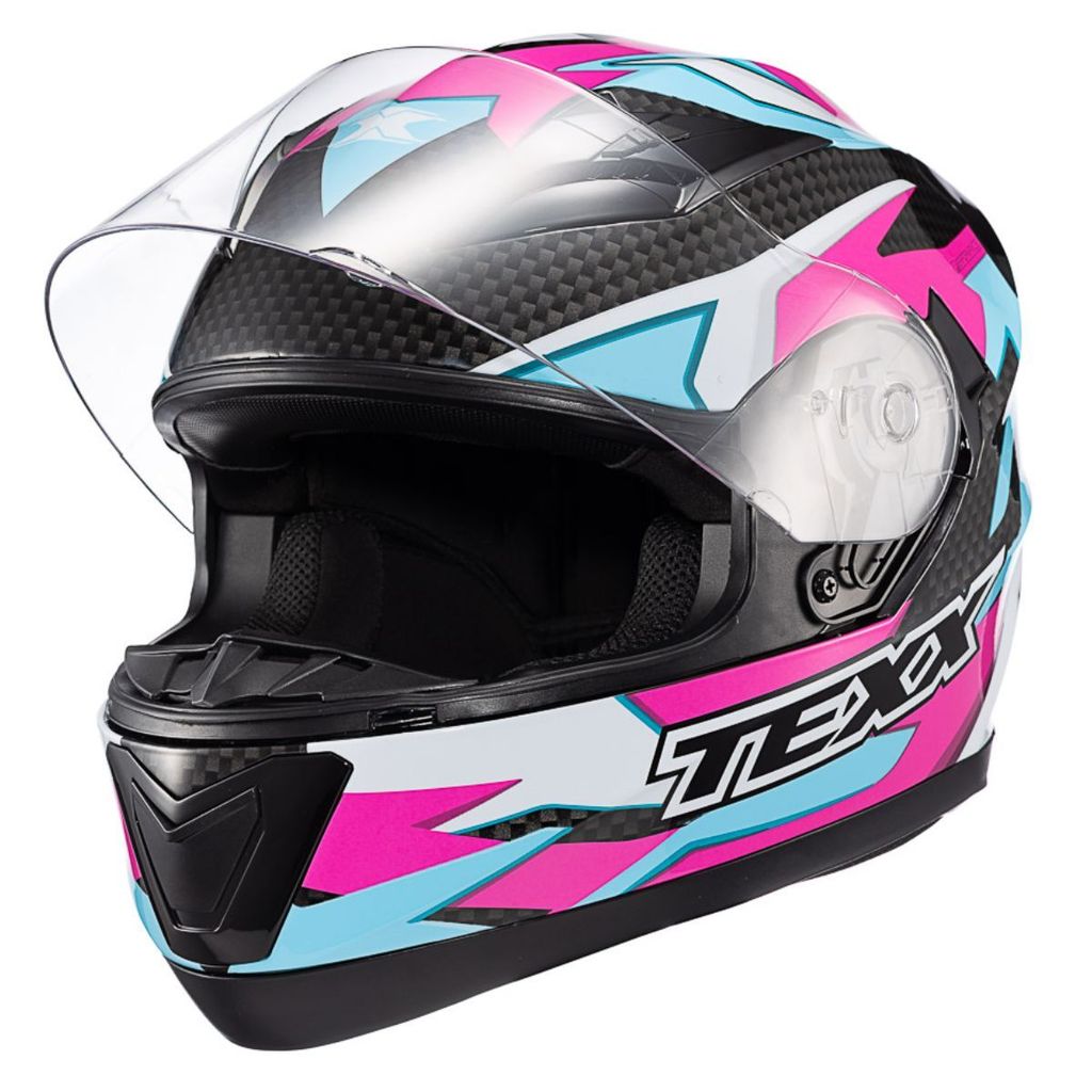 Capacete Texx Strike Ride Fechado Integral Diversas Cores Esportivo Original Moto Motociclista Viseira 2.2mm