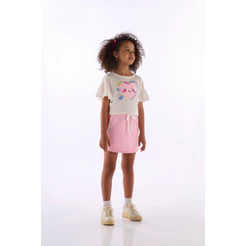 Conjunto Blusa Short-Saia Quimby