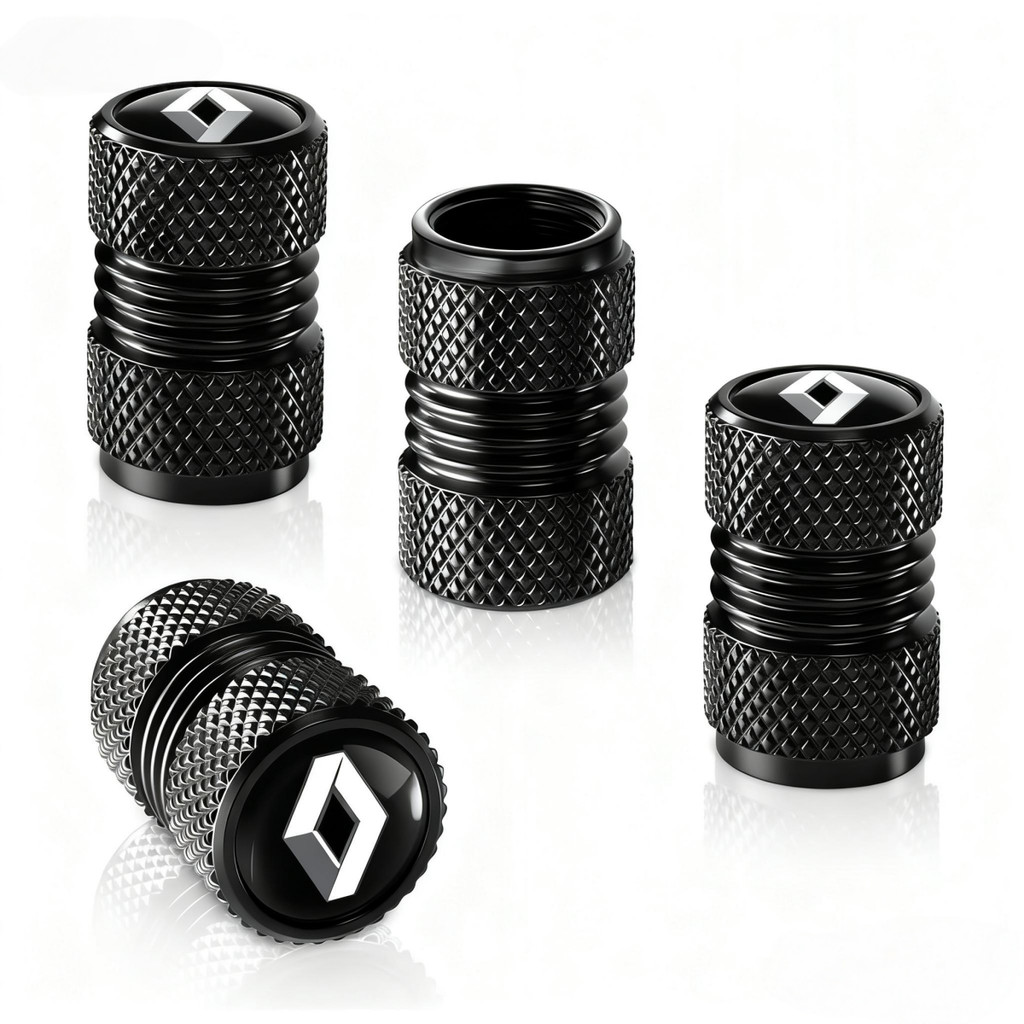 Tampa Da Haste Válvula Roda Do Pneu De Metal A Laser Para Renault Clio Sandero Captur Megane R5 4 E-tech Scenic Austral