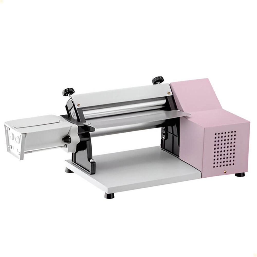 Cilindro Laminador Elétrico Malta 28 Cm Com Cortador de Talharim Rosa 220V 3127004