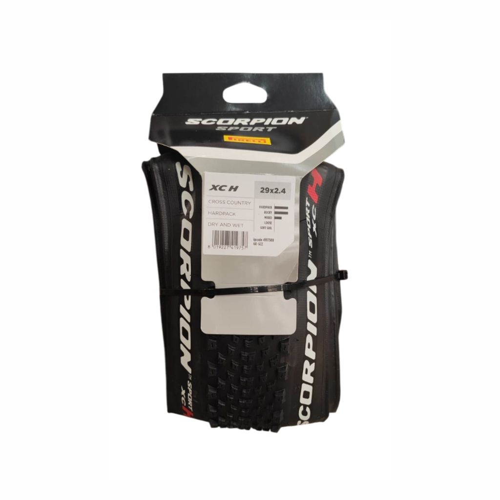 Pneu Mtb Pirelli Scorpion Sport XC H 29 x 2.40 Kevlar Preto