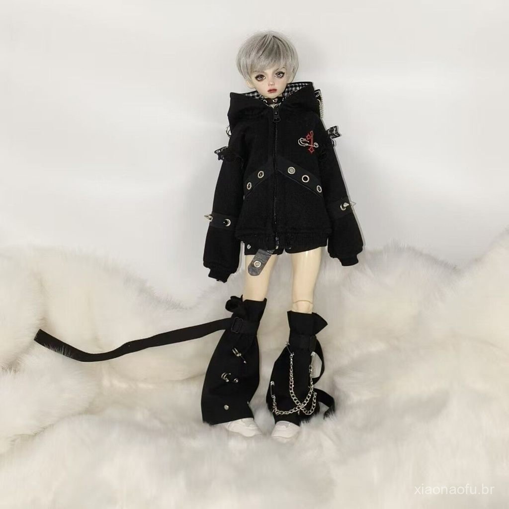 Jaqueta Bonecas Bjd em Escala 1/4 e 1/6, Jaqueta Orelhas de Gato Bonecas Bjd em Escala 1/4 e 1/6, Roupa Or