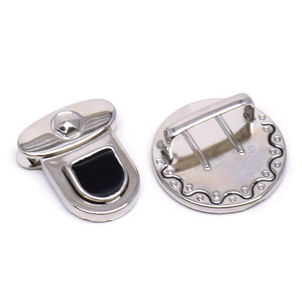 Fecho De Bolsa DP4200-11 Botelho - Prata