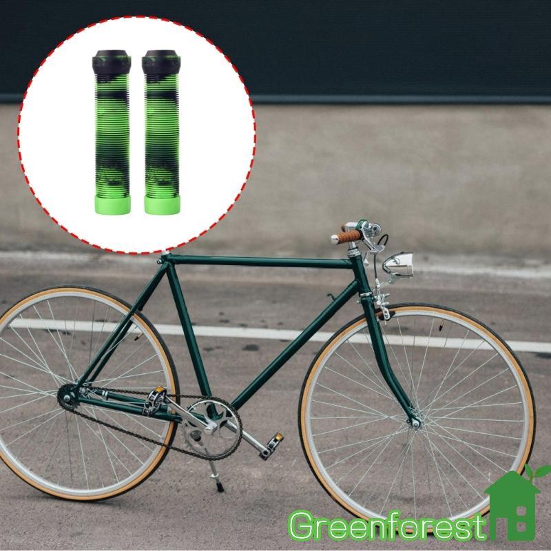 greenfor 1 Par Punhos Borracha Para Guidão Bicicletas, Capa Macia Absorção Choque Estabilidade E Contro