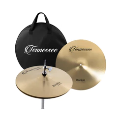 KIT PRATO DE BATERIA ROOKIE 14 18 POLEGADAS C/BAG TENNESSEE BY LIVERPOOL