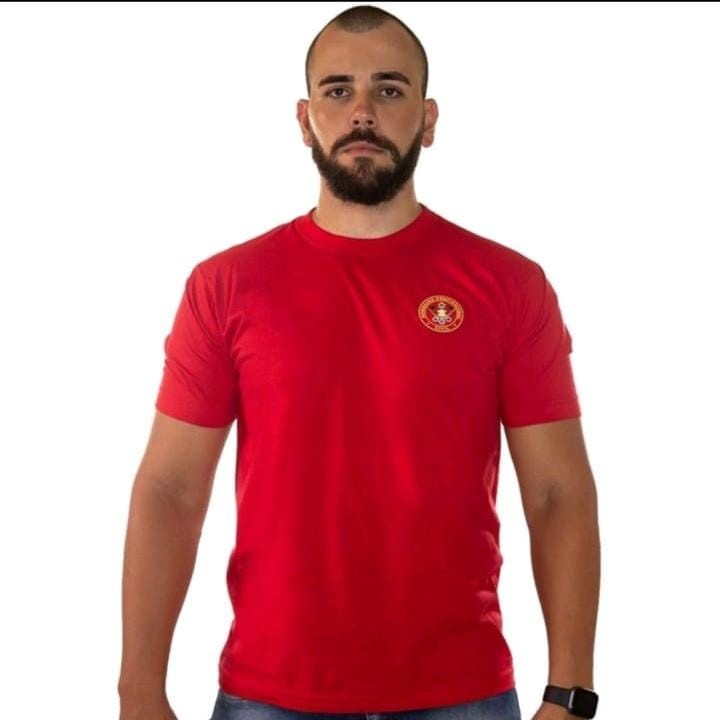 Camiseta Bombeiro blusa Civil Brigadista Incêndio Brigada Emergência 100% Algodão