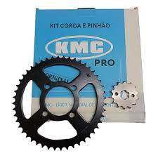 Kit Coroa e Pinhão Yamaha XTZ 250 Lander KMC Pro