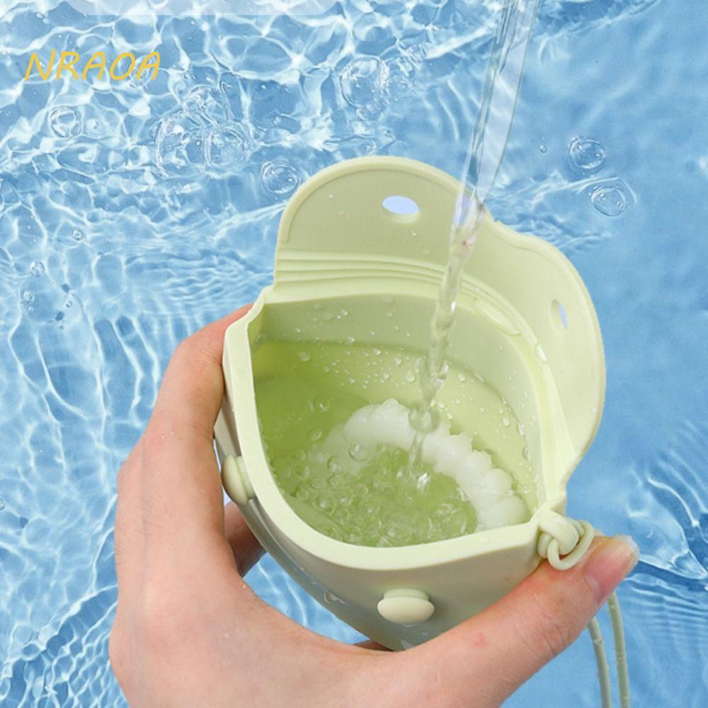 Caixa De Aparelho Dentário NRAOA , Estojo Retentor Ortodôntico Portátil De Gel De Sílica , Recipiente De Proteção Bucal 