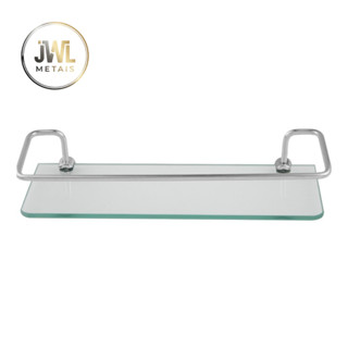 Porta Shampoo Ou Prateleira Vidro Banheiro Cozinha Reto Organizador De Box em Oferta na Shopee