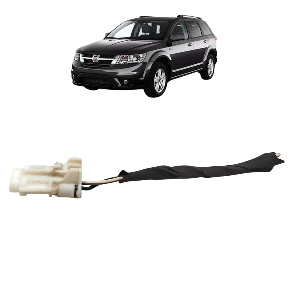 Chicote Conector Plug Soquete Luz Baixa Farol Fiat Freemont