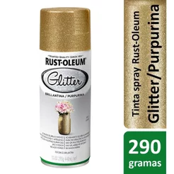 Tinta Spray Ouro Glitter Rust Oleum