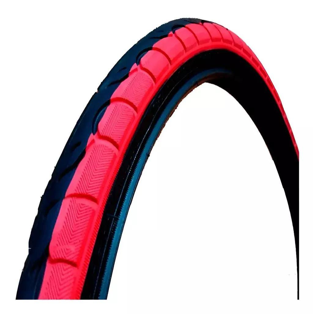 PNEU 26X1.50 K193, SLICK VERMELHO - KENDA