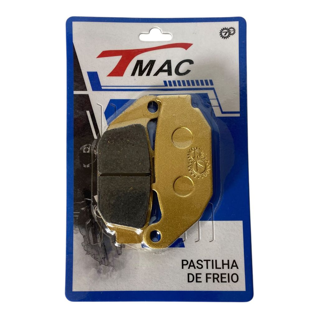 Par de Pastilha Freio Traseira NXR 160 Bros XRE 190 CB 250F CRF 250L Sahara 300