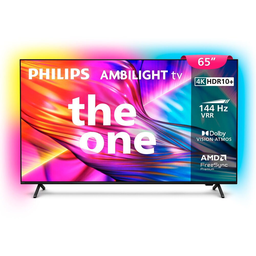 Smart TV 65 The One, Ambilight 4K UHD, Titan OS 65PUG89/78 Philips em Oferta na Shopee