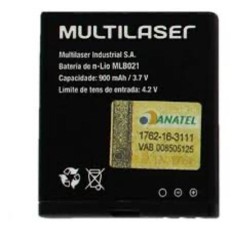 Ba-te-ria de Celular Multilaser mlb021