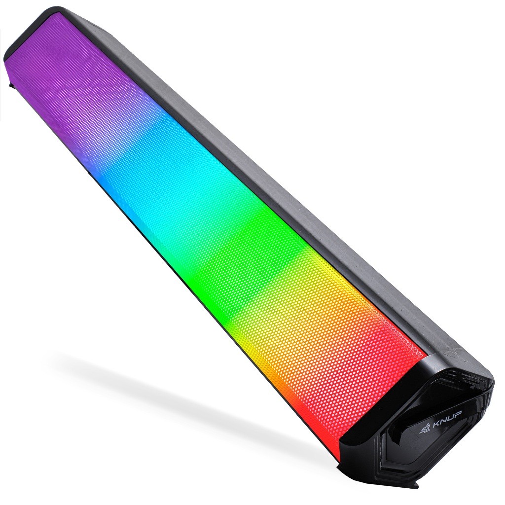 Caixa de Som Soundbar Tv Smart Amplificada LED Rgb P2 Note Pc USB — R$ 74,99 em Shopee, 63% OFF