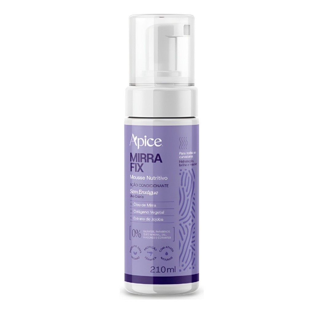 Mousse Mirra Fix 210ml - Ápice