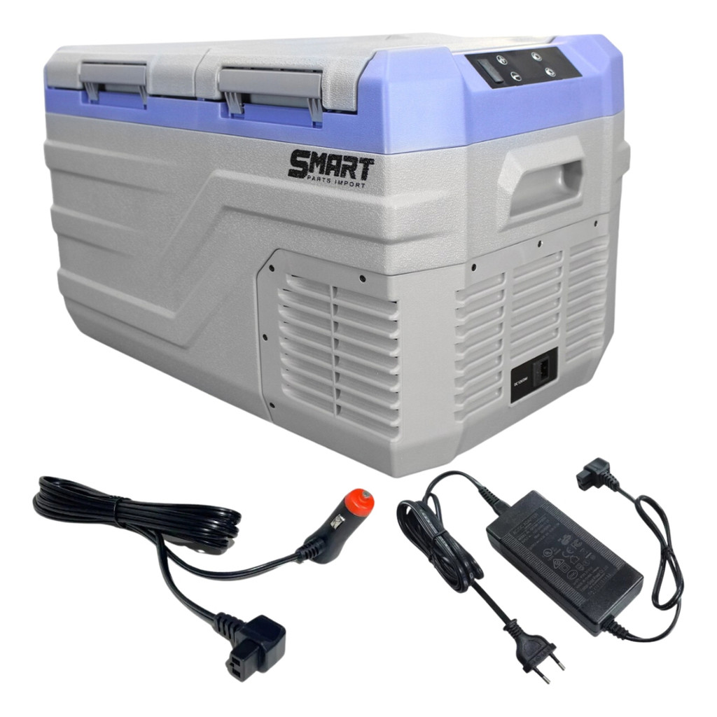 GELADEIRA PORTÁTIL CAMINHÃO MOTORHOME VIAGEM COM BLUETOOTH em Oferta na Shopee