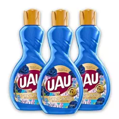 Kit 3un Limpador 500ml Uau Brisa E Frescor