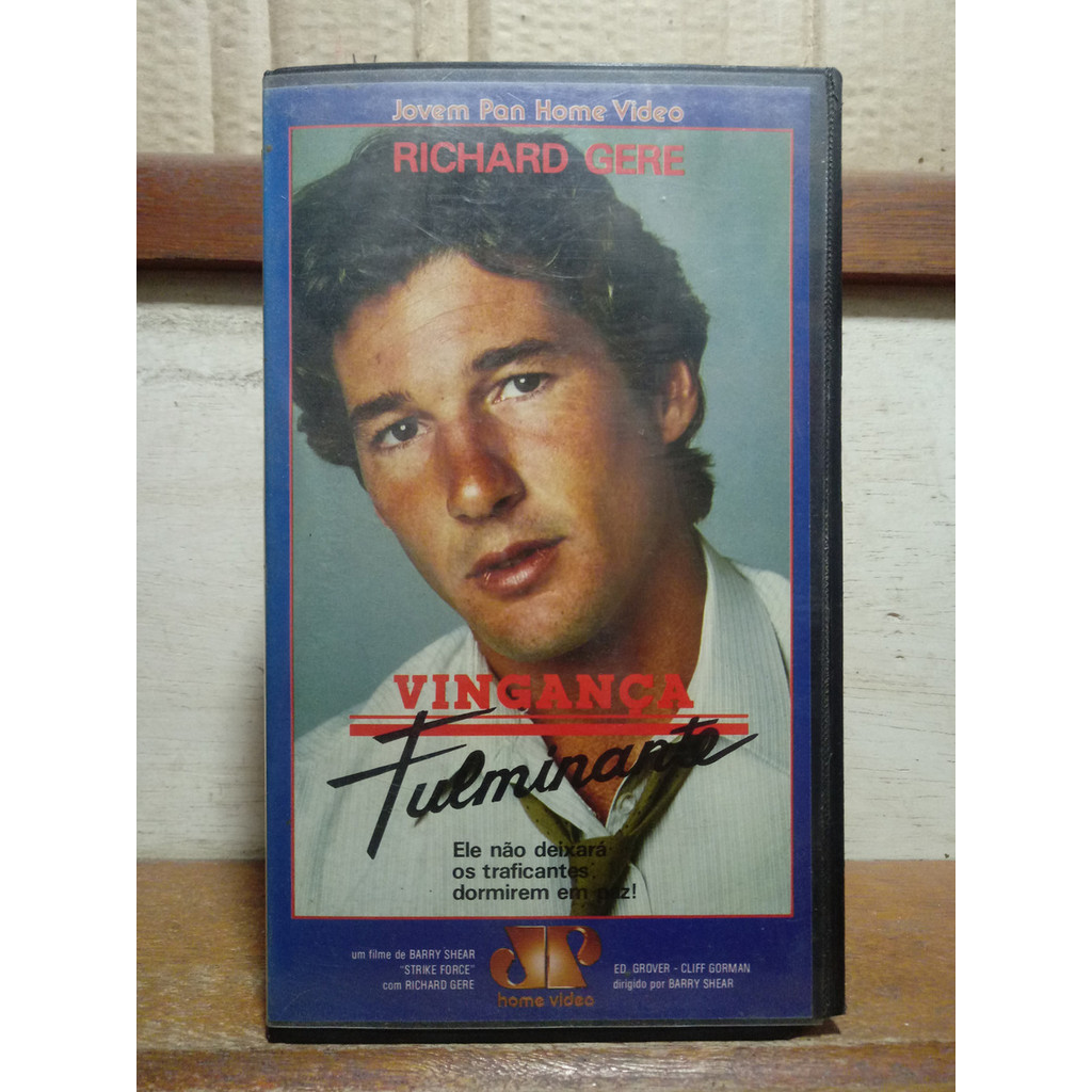vhs Vingança Fulminante - Richard Gere