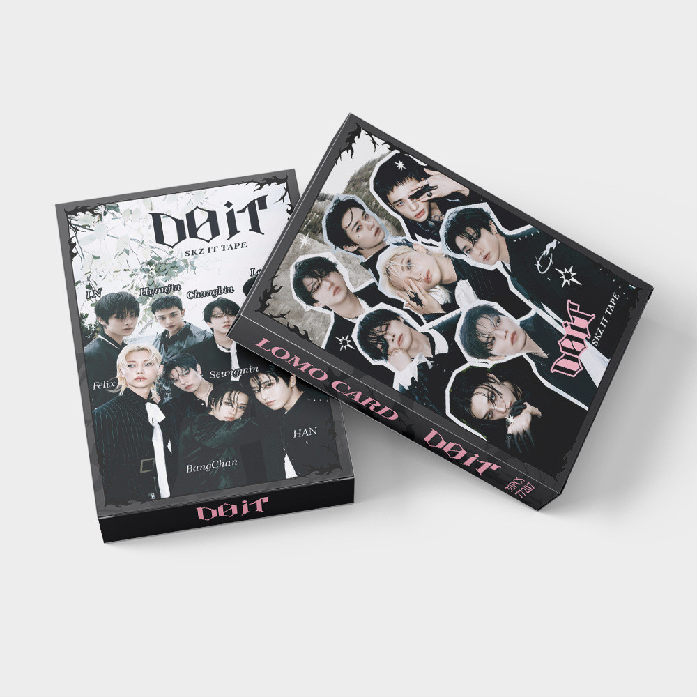 30 Peças Stray Kids Fazer KRAMA Oco Lomo Cartões Mixtape Dominado HOP Postais De 5 Estrelas Bang Chan Lee Know Chang Bin