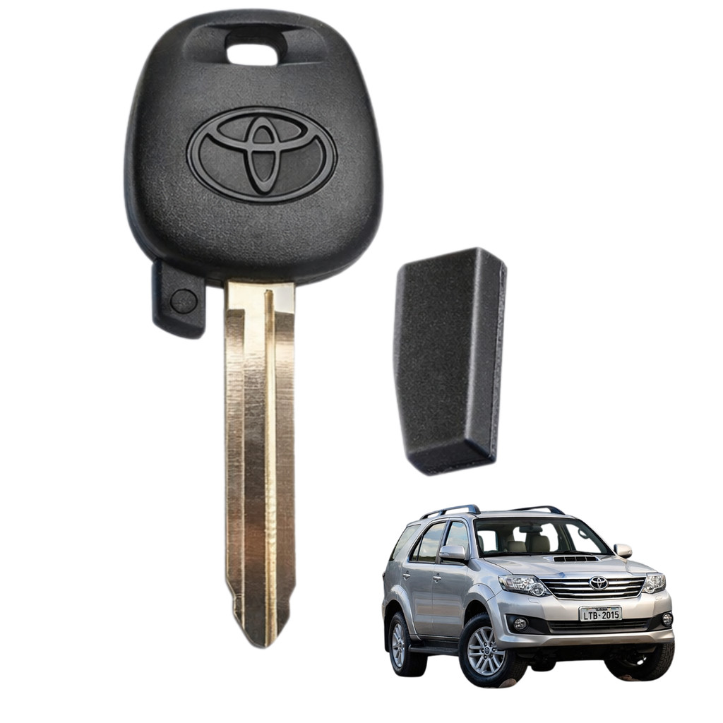 Chave Gaveta Toyota Hilux Sw4 2010 á 2015 Com Chip T38