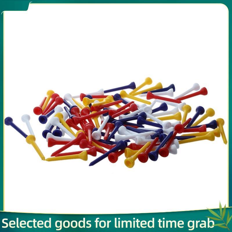 Camisetas De Golfe De Plástico Misto De Cores De 49 Mm