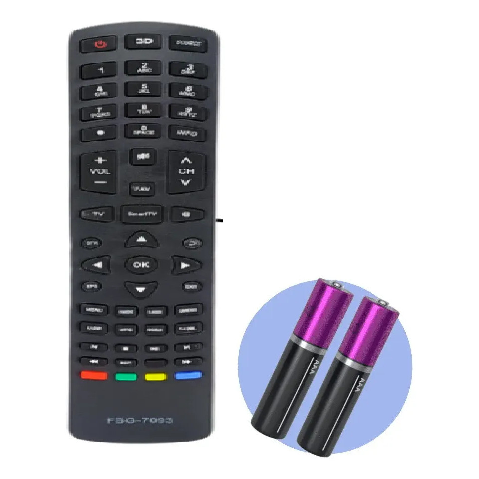 Controle Remoto Compatível Com Tv Philco Smart - Fbg-7093