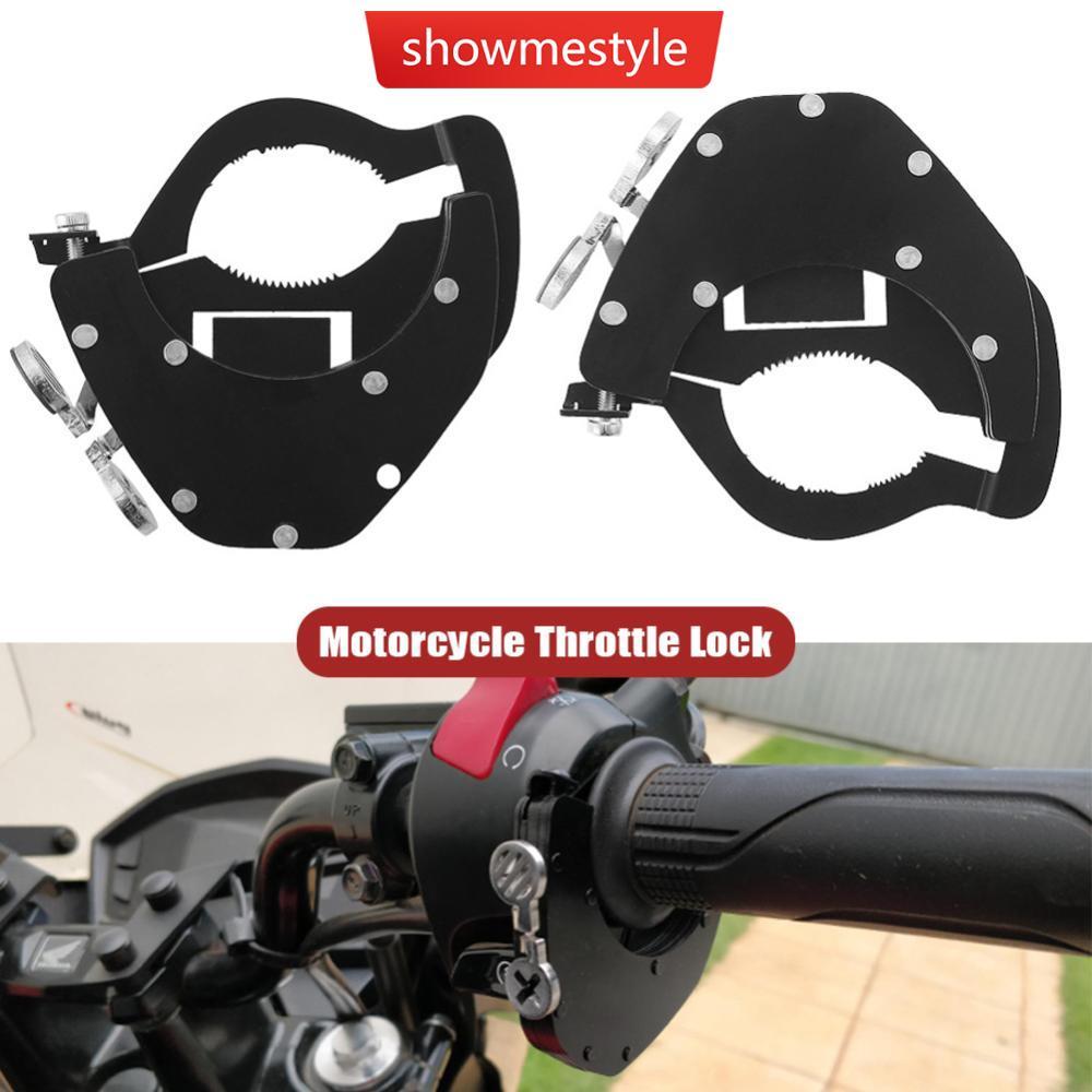 SMS Universal Motocicleta Controle De Cruzeiro Acelerador Bloqueio Auxiliar Guiador Para BMW R1200GS J6N1