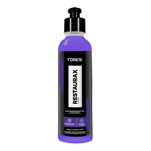 Restaurador De Plásticos Automotivos Vonixx Restaurax 240ml Violeta