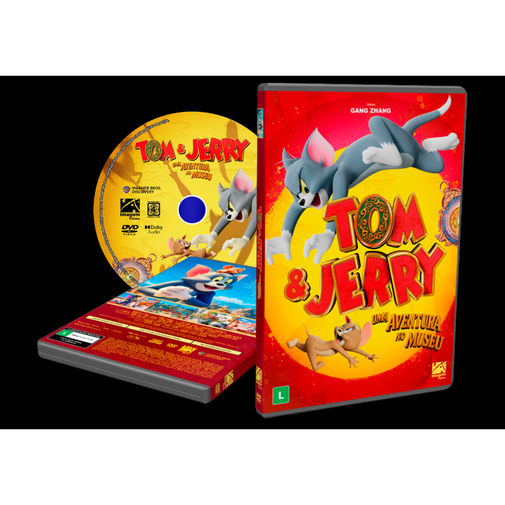 Tom & Jerry Uma Aventura No Museu (2025) DVD Dublado e Legendado