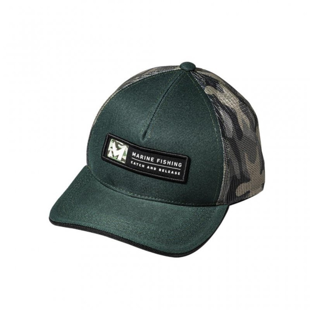 Boné Para Pesca Camuflado Patch Marine Sports