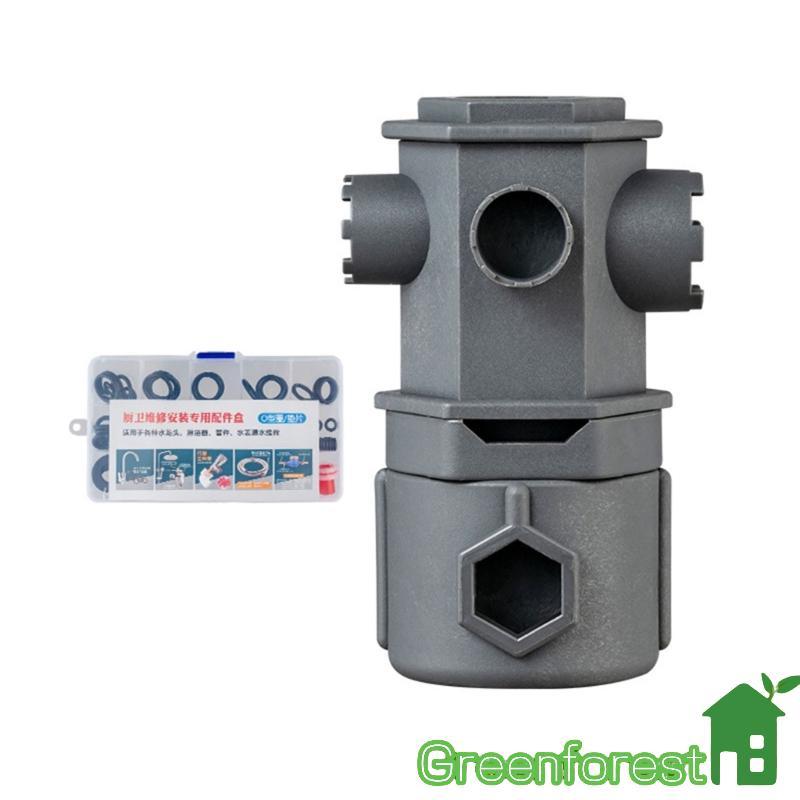 greenfor Kit Reparo Torneira Profissional, Válvulas Aerador, Núcleos, Ferramenta, Atualização Chave F
