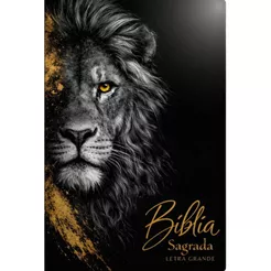 Bíblia Sagrada | Letra Grande | NVI | Leão Majestade