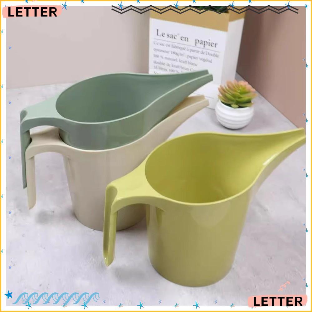 Regador De Bico Longo Com Letras , Copo De Rega De Plantas Alça Ergonômica Multiuso ,