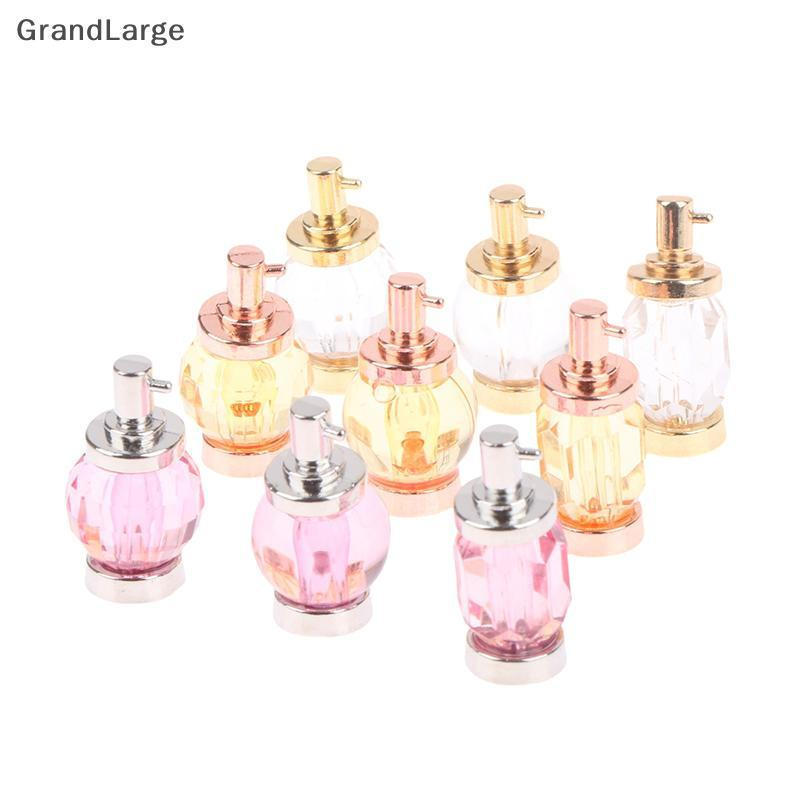[GrandLarge] 3 Peças 1 : 12 Casa De Bonecas Em Miniatura Modelo De Perfume Quarto Decoração De Banho Cena De Brinquedo B