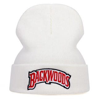 Chapéu de lã para outono e inverno, chapéu de malha bordado &&*&&-*-&-*&