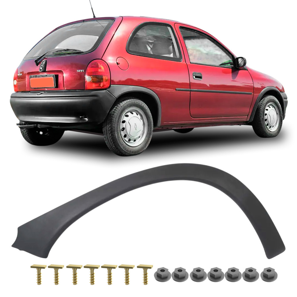 MOLDURA PARALAMA TRASEIRO CORSA WIND HATCH 94 A 03