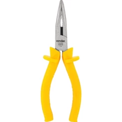 Alicate Bico Meia Cana Curvo 6" Isolado 1000V 1 Peça Vonder