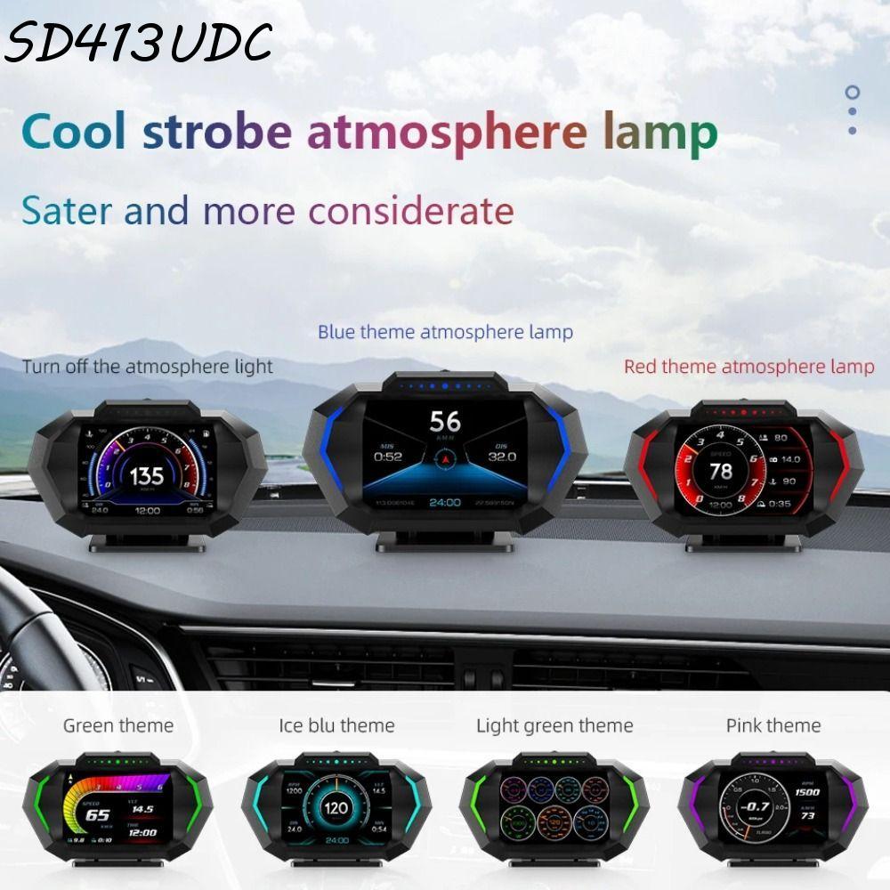 SUNDANCE Car Head Up Display , Velocímetro Digital HUD Portátil GPS Universal