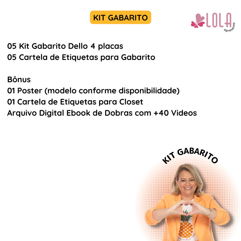KIT GABARITO