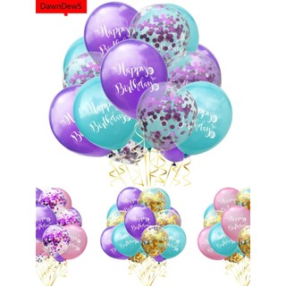 15 pçs látex lantejoulas balão ar sereia festa de aniversário atmosfera decoração festa de férias vestir-se