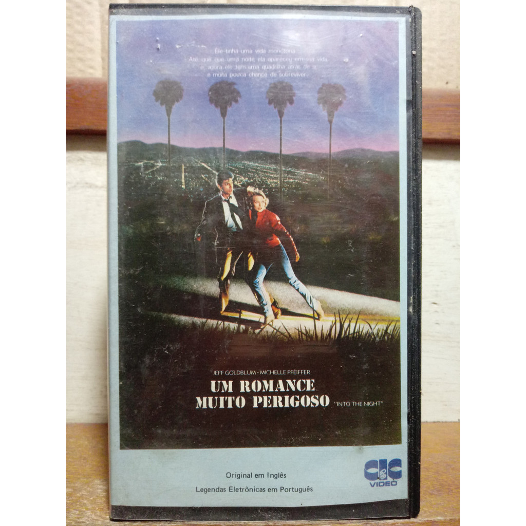 Vhs Um Romance Muito Perigoso - Jeff Goldblum Richard Farnsworth