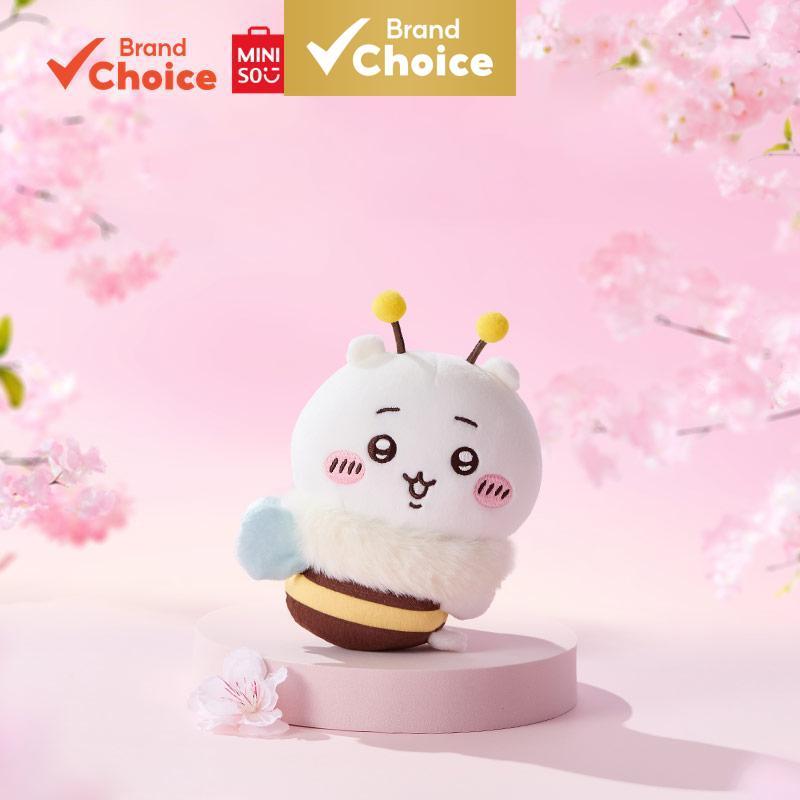 MINISO  clipe de pelúcia de abelha macia da série sakura season com design adorável