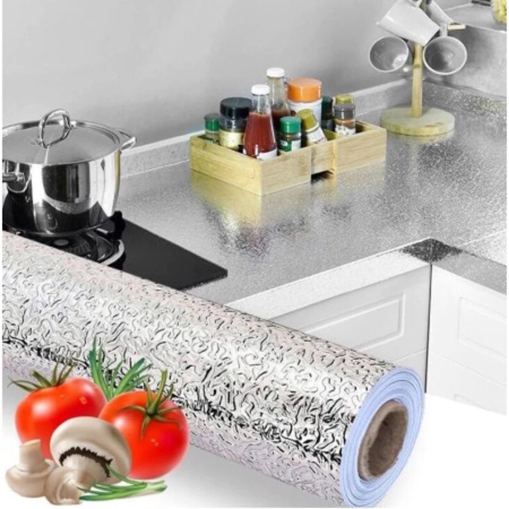 Forro adesivo para armário ant gordura impermeável para proteção e decoração