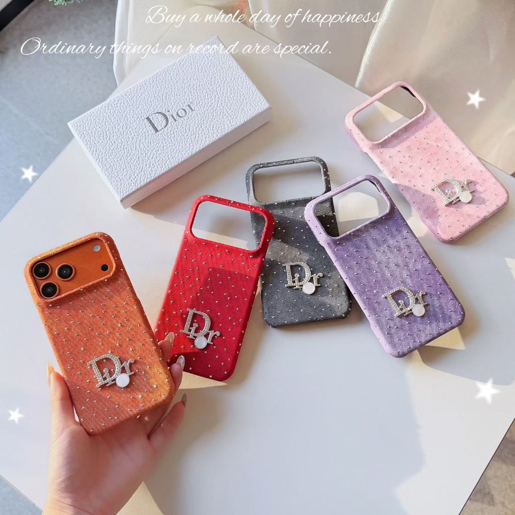 Para iPhone17 16 16 Pro max 15 14 13 12 Moda Cigano Strass Couro Caso De Telefone em Oferta na Shopee